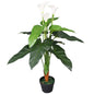 Kunst Calla Lelie Plant Met Pot 85 Cm