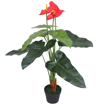 Kunst Calla Lelie Plant Met Pot 85 Cm