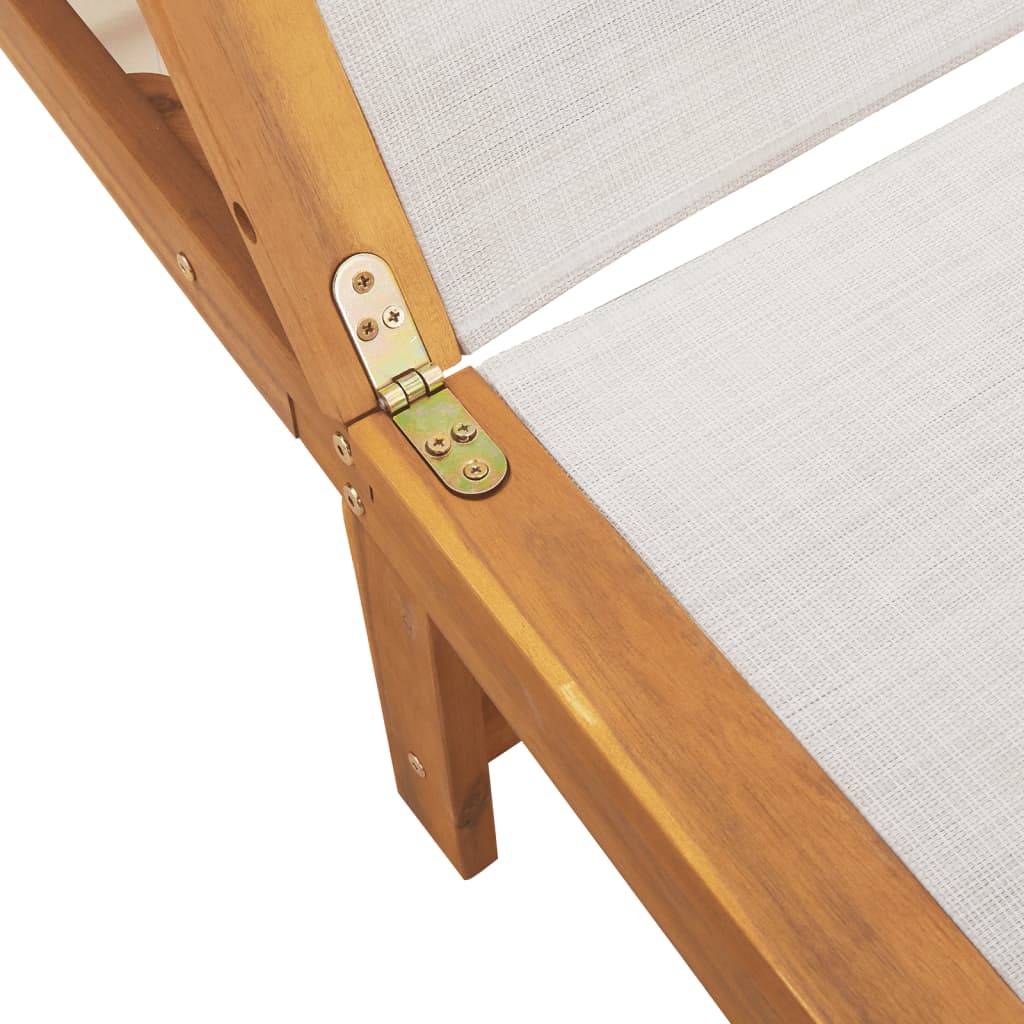 Massief Acaciahout En Textileen